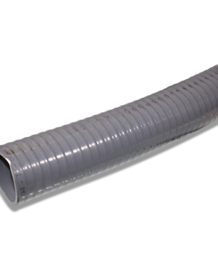 Hose flex. 63 x 4 PVC gray
